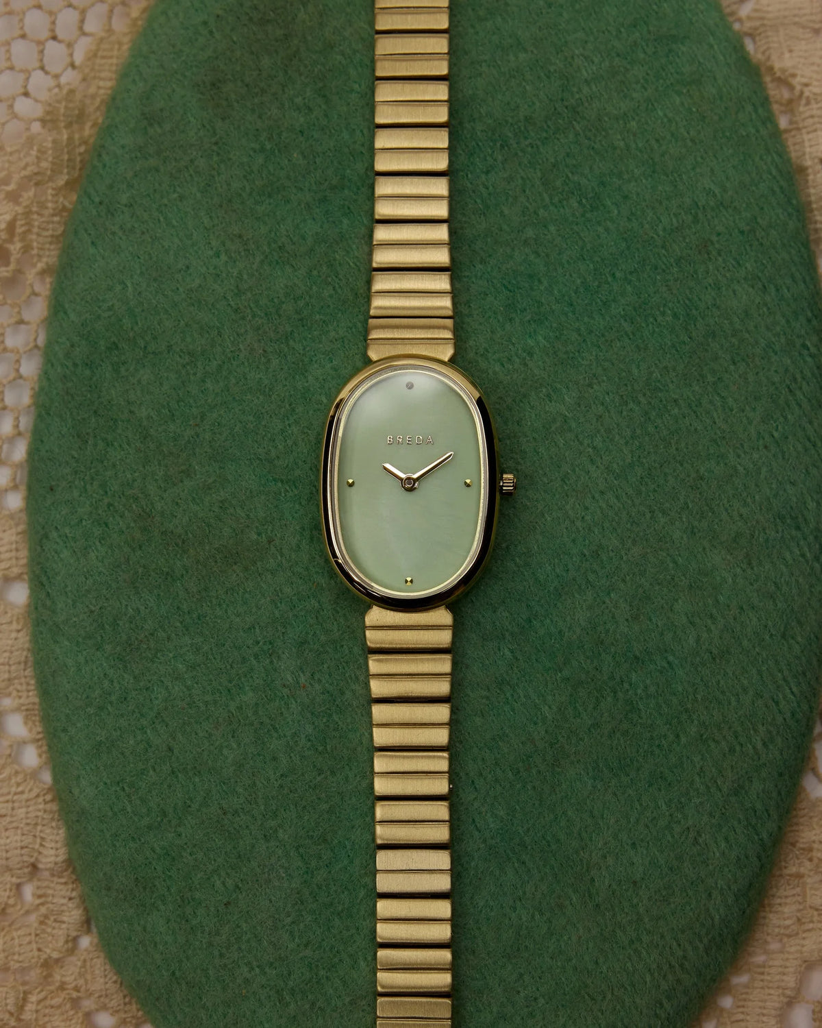 Breda Jane Unisex Watch of Gold Stainless Steel, 23mm, 1741T