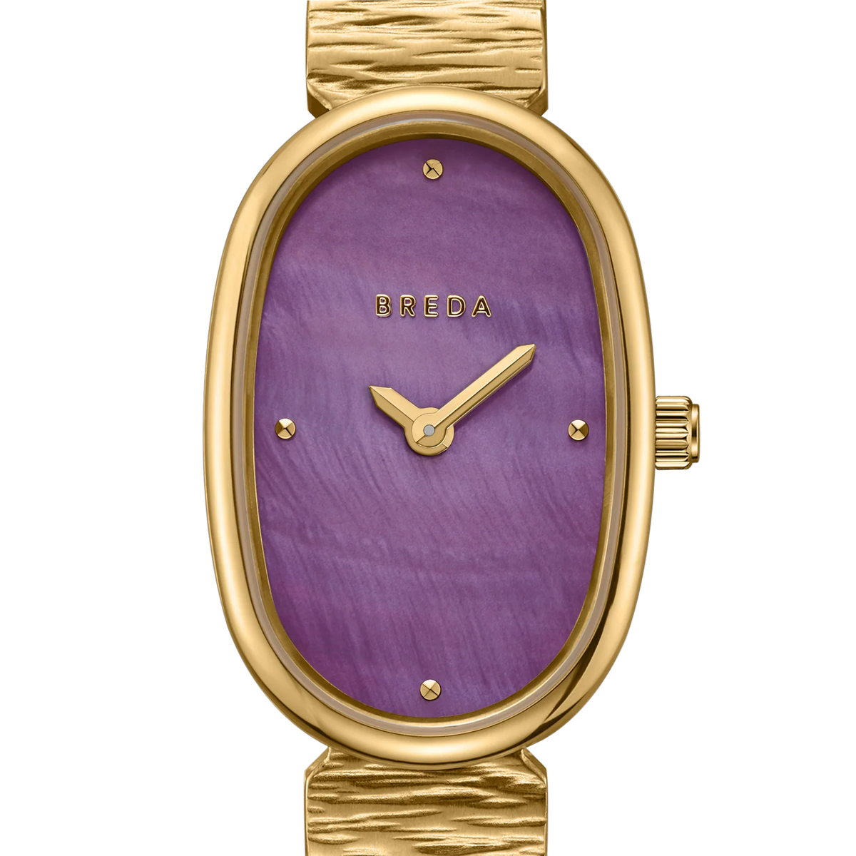 Breda Jane (Revival) Unisex Watch of Gold Stainless Steel, 18mm, 1753D