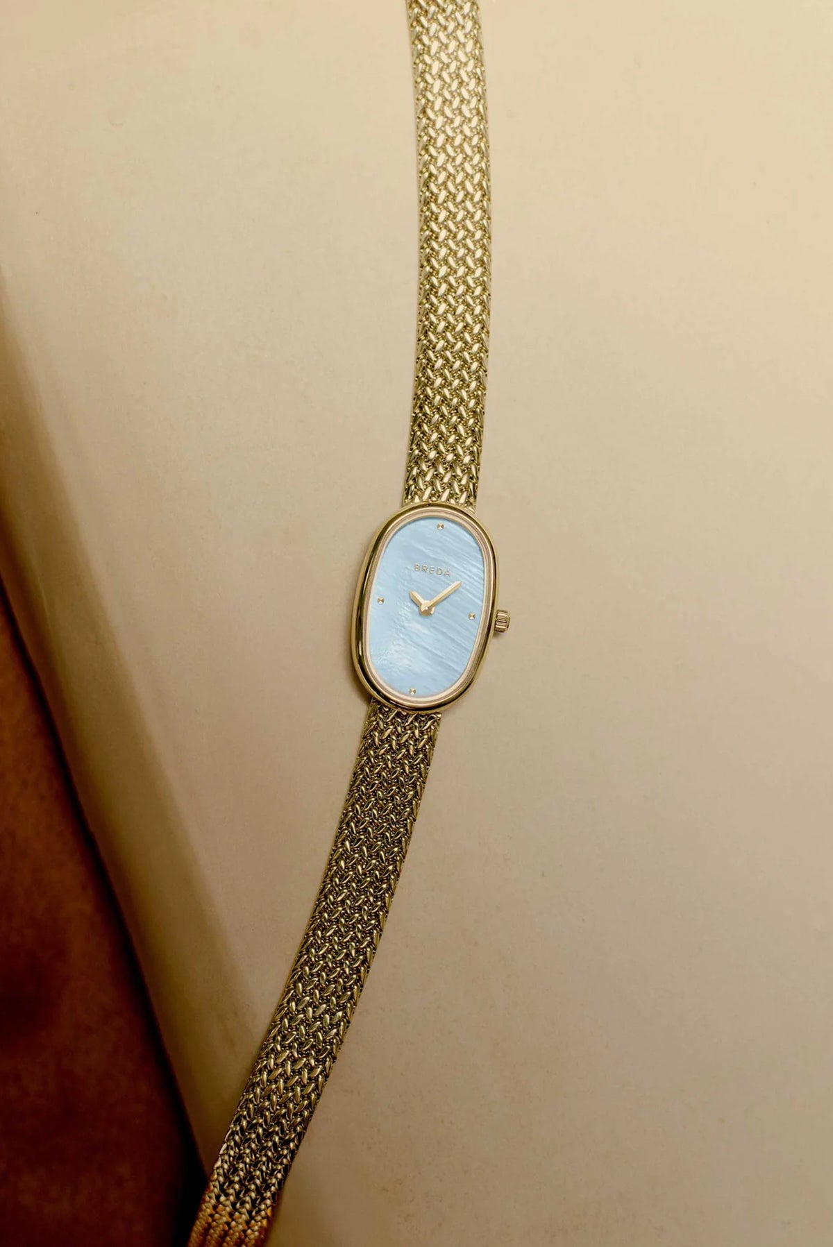 Breda Jane (Tethered) Unisex Watch of Silver Stainless Steel, 18mm, 1757D