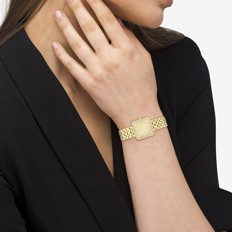 Coach Cass Small Ladies Watch of Gold Stainless Steel/Bracelet, 24mm, 14504559