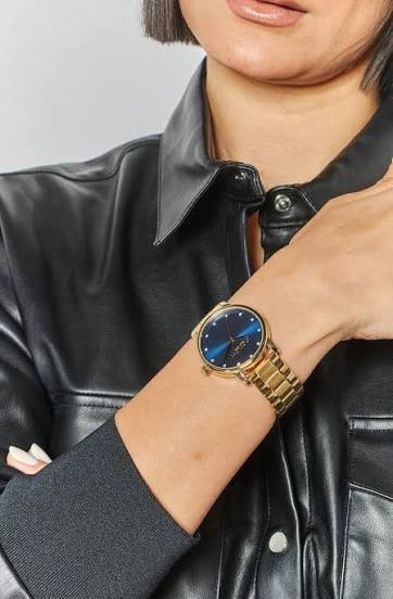 Coach Grand Ladies Watch of Gold Stainless Steel/Bracelet, 36mm, 14503970