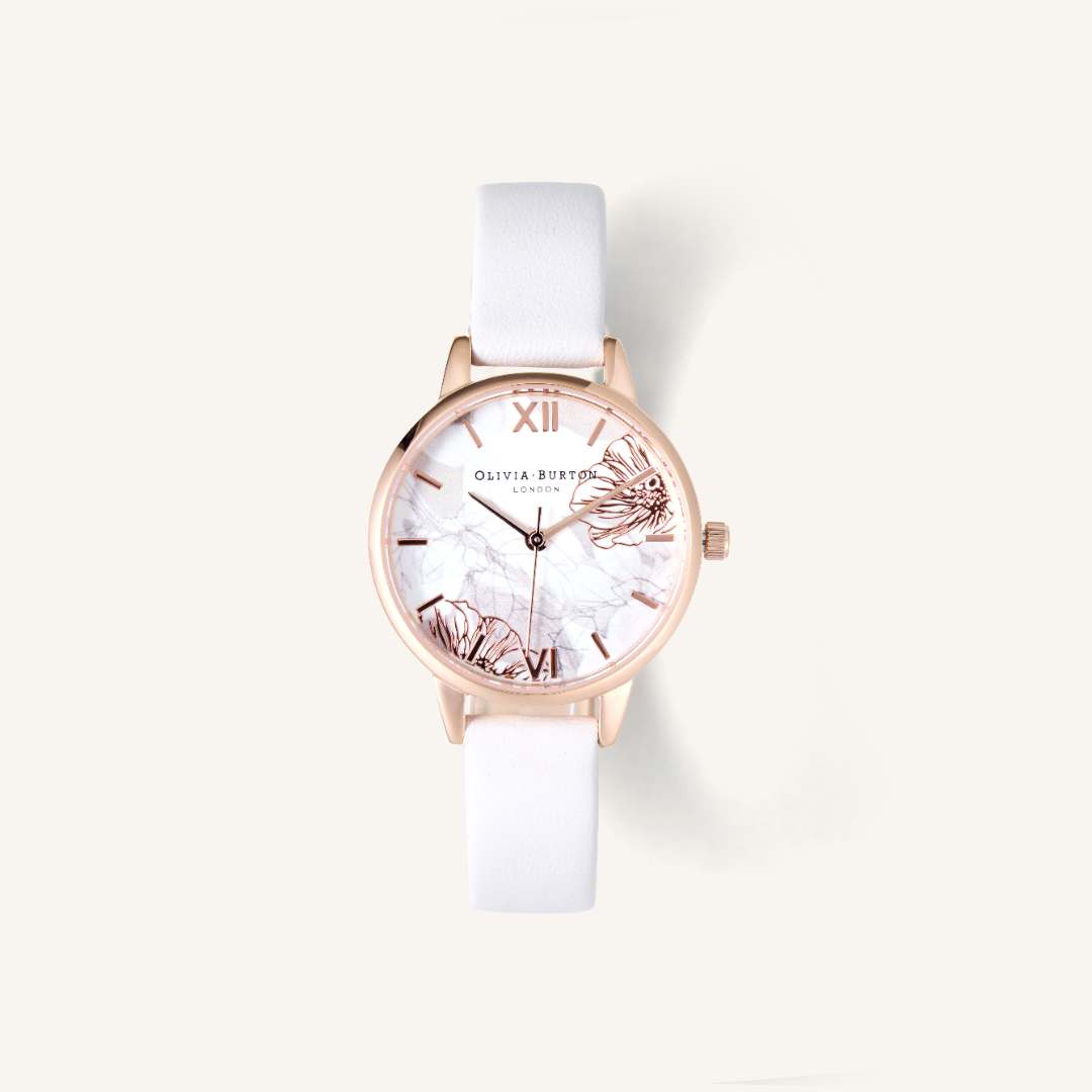 Olivia Burton Watch Abstract Florals OB16VM12
