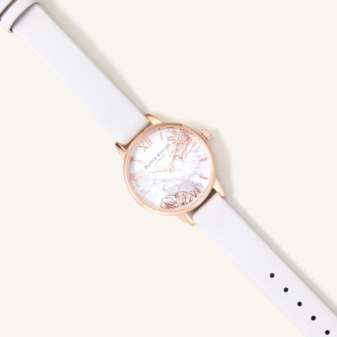 Olivia Burton Watch Abstract Florals OB16VM12