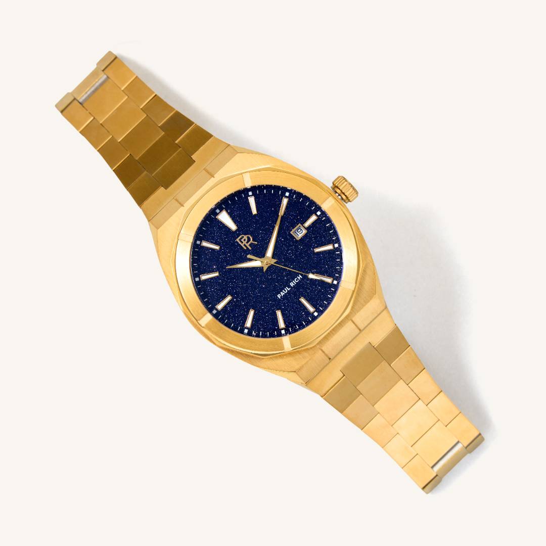 Paul Rich Watch Star Dust - Gold Automatic
