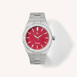 Paul Rich Watch Frosted Star Dust - Red Silver