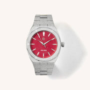 Paul Rich Watch Frosted Star Dust - Red Silver