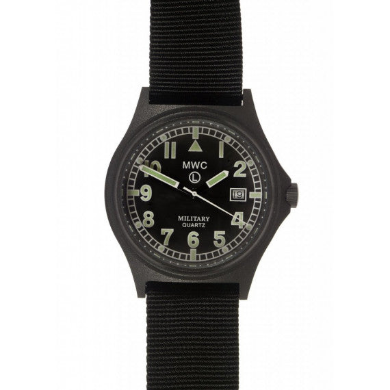 MWC MILITARY QUARTZ 腕時計 ブラック MWC – Watches Of