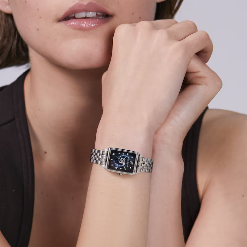 Olivia Burton Celestial Small Ladies Watch of Silver Stainless Steel/Bracelet, 20.7mm, 24000378