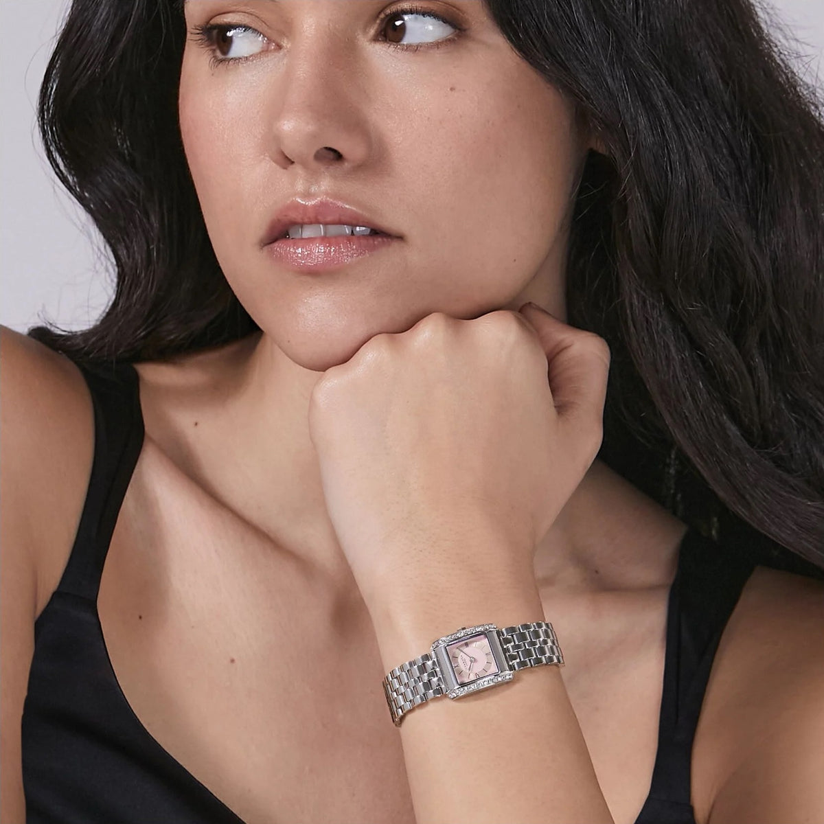 Olivia Burton Classic Small Ladies Watch of Silver Stainless Steel/Bracelet, 21mm, 24000381