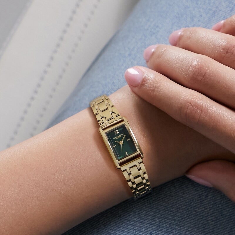 Olivia Burton Grosvenor Ladies Watch of Two Tone Stainless Steel/Bracelet, 28mm, 24000436