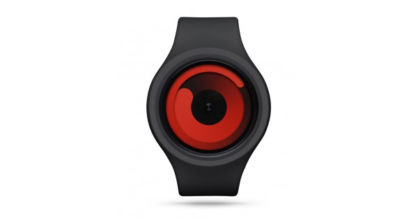 ZIIIRO Watches GRAVITY Black / Red- Watches Of