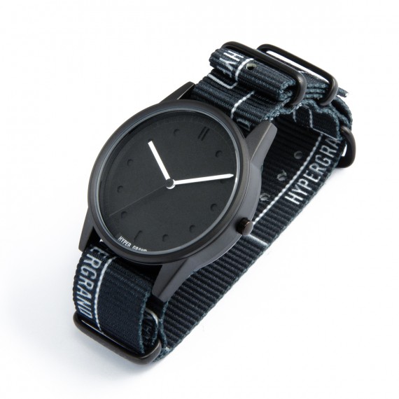 
									Hypergrand Watch 01NATO - All Black Gates 38mm 