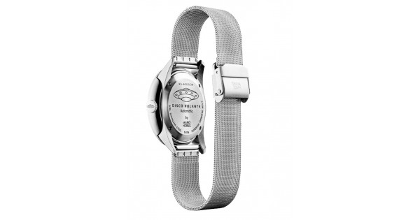 KLASSE14 Watches DISCO VOLANTE SILVER WITH MESH BAND 